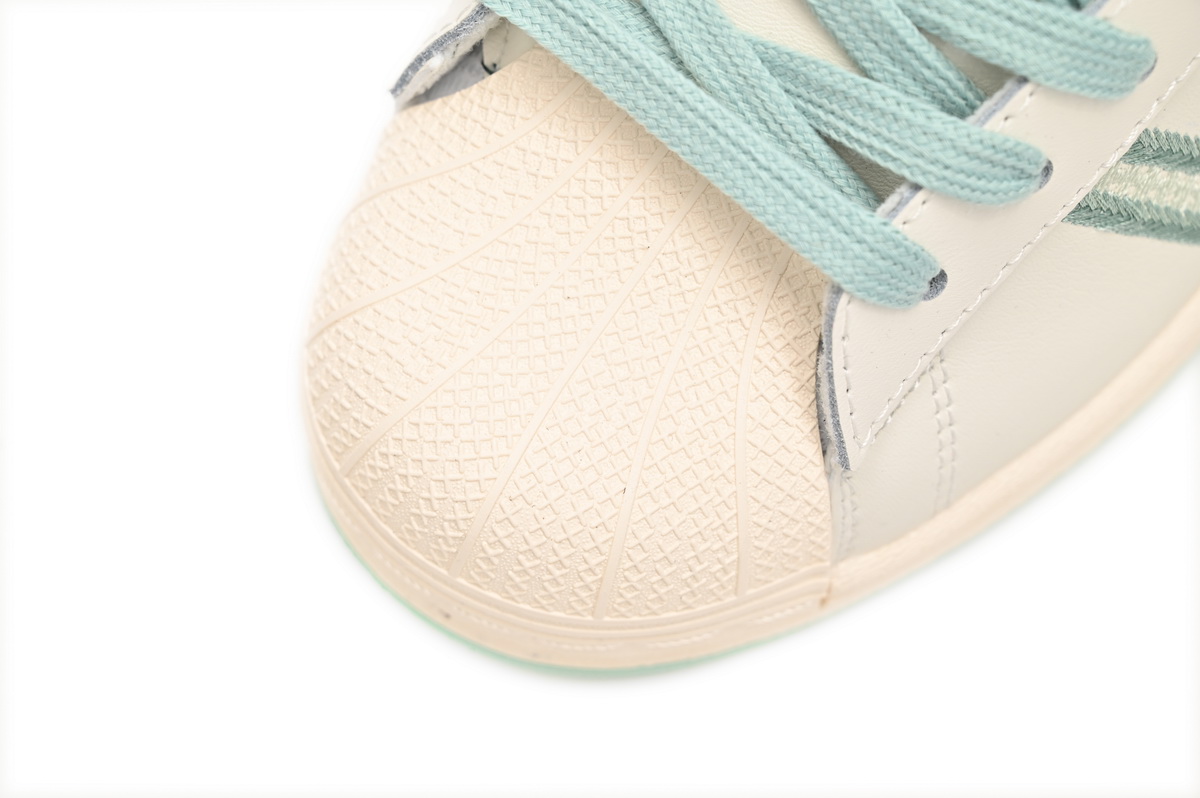 Adidas Superstar White New Cherry White Green TE5532