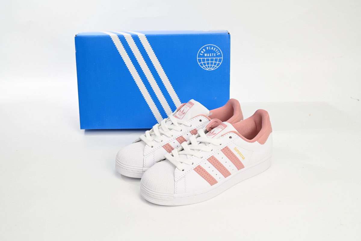 Adidas Superstar White New Pink White GY5987