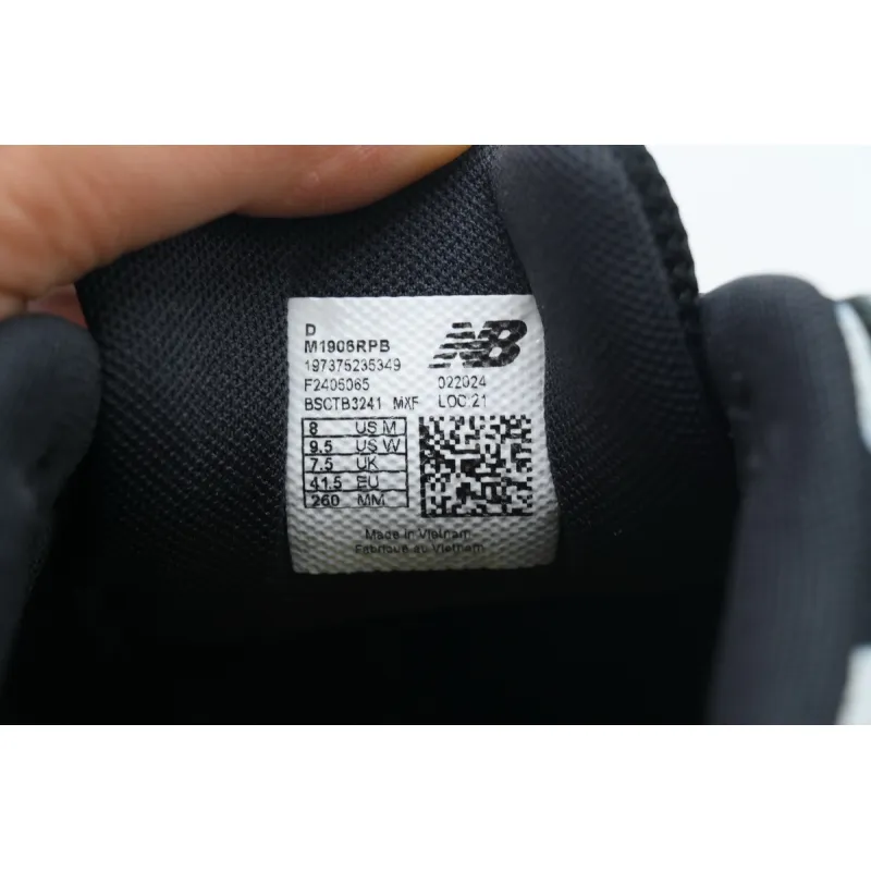 New Balance 1906R Black Gray White M1906RPB