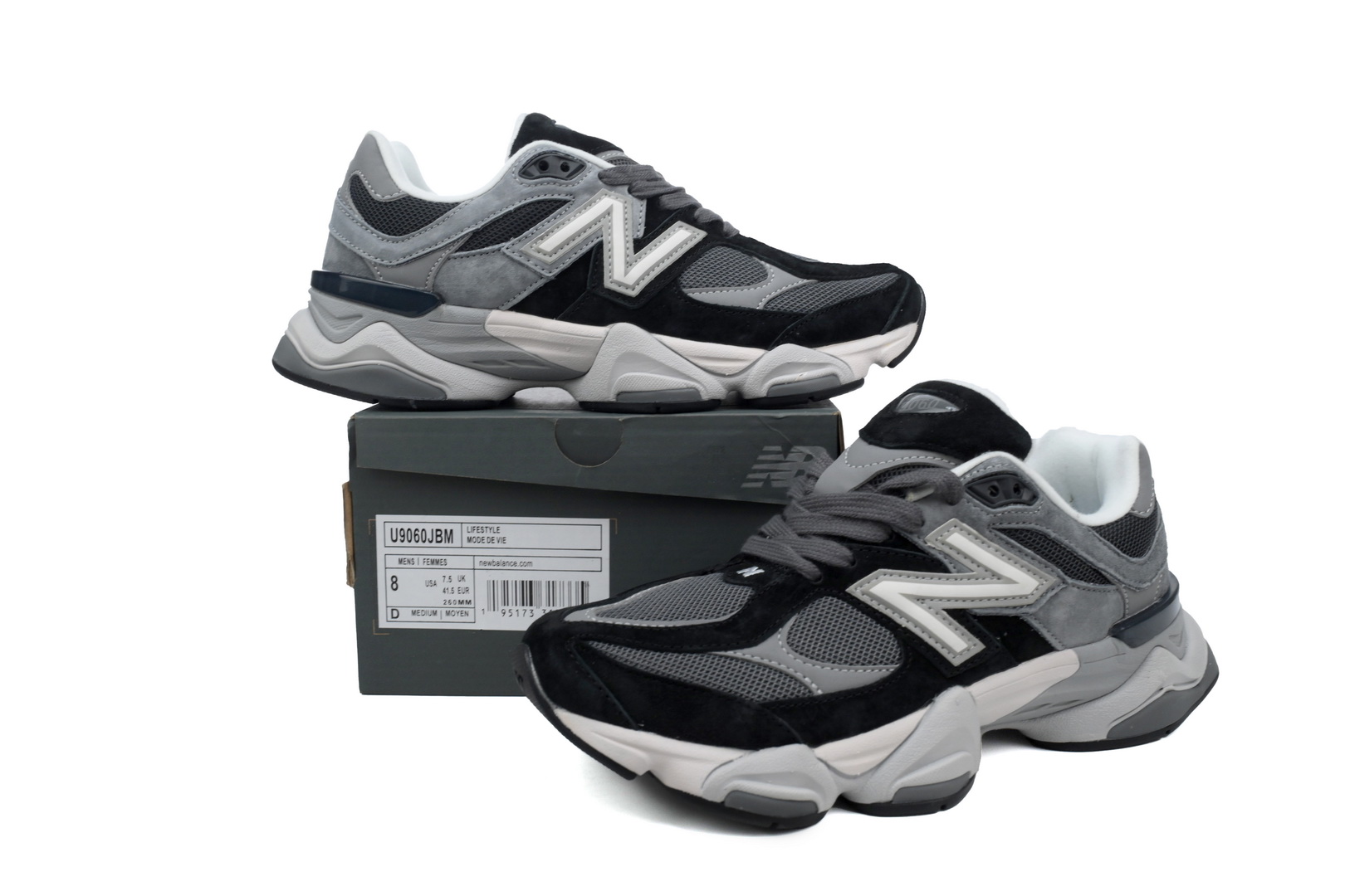 New Balance 9060 Dark Grey U9060JBM