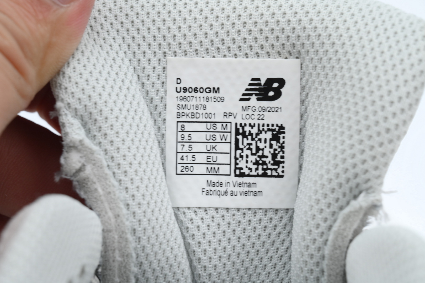 New Balance 9060 Grey Matter December Sky U9060GM