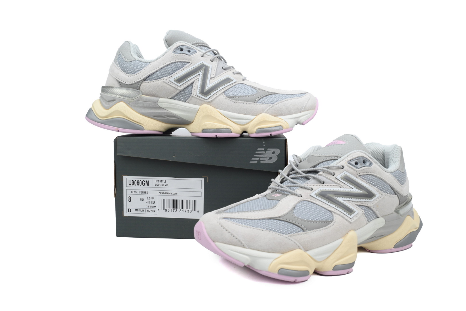 New Balance 9060 Grey Matter December Sky U9060GM