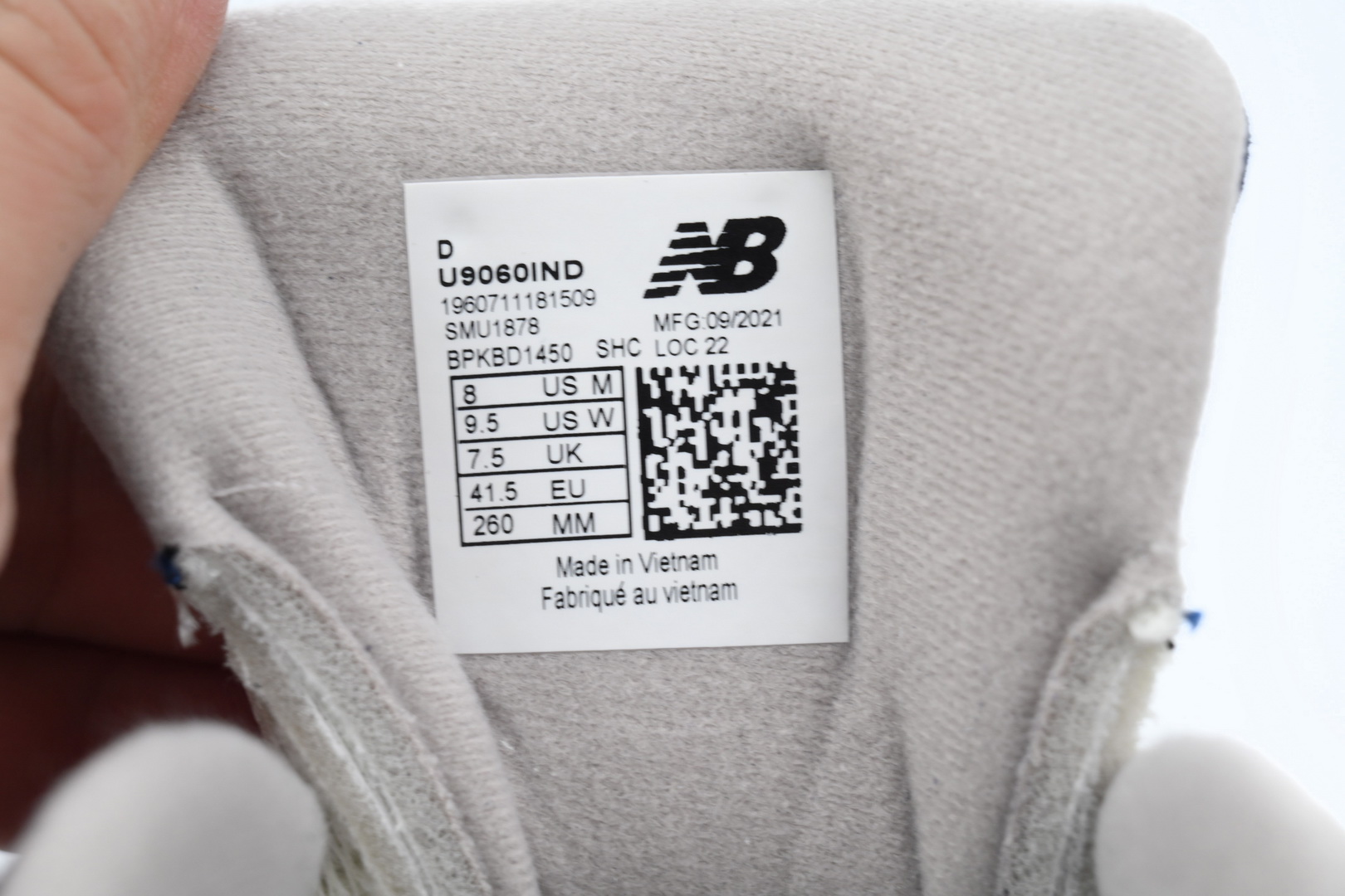 New Balance 9060 Natural Indigo U9060IND