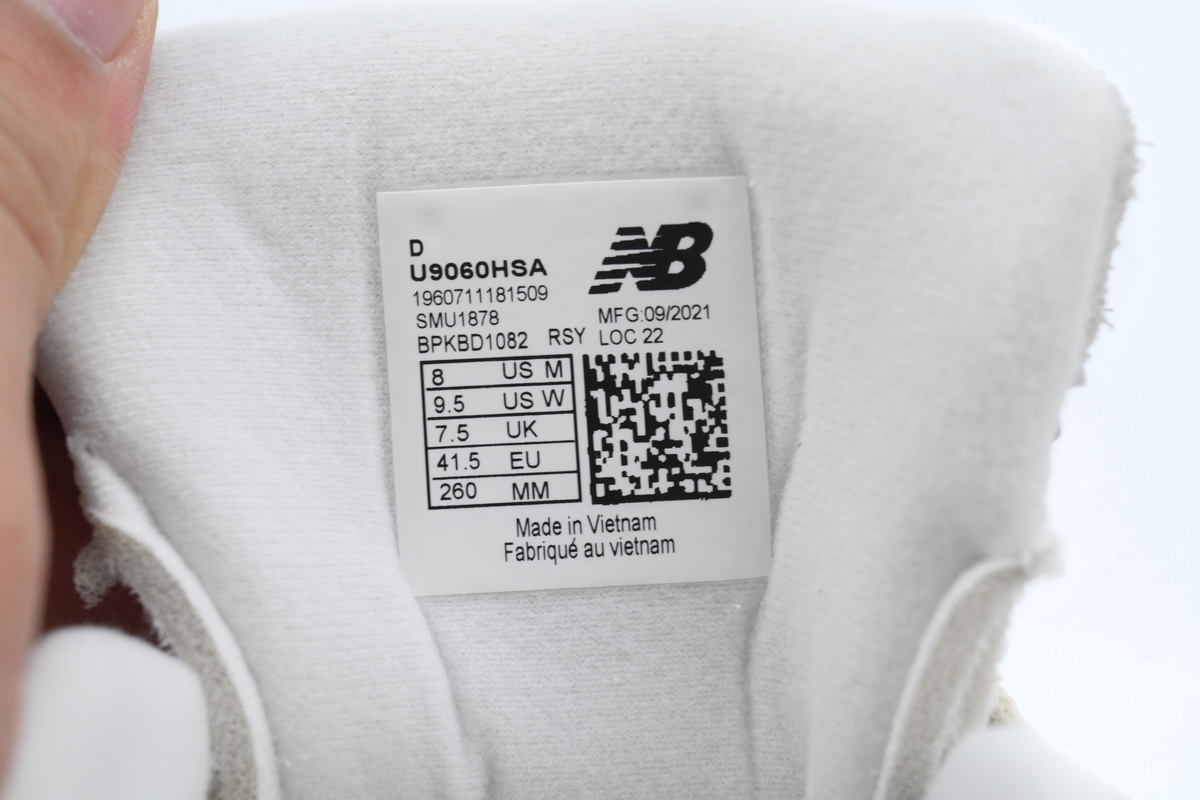 New Balance 9060 Quartz Grey U9060HSA 