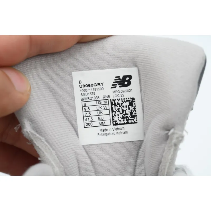 New Balance 9060 Sea Rice Grey U9060GRY