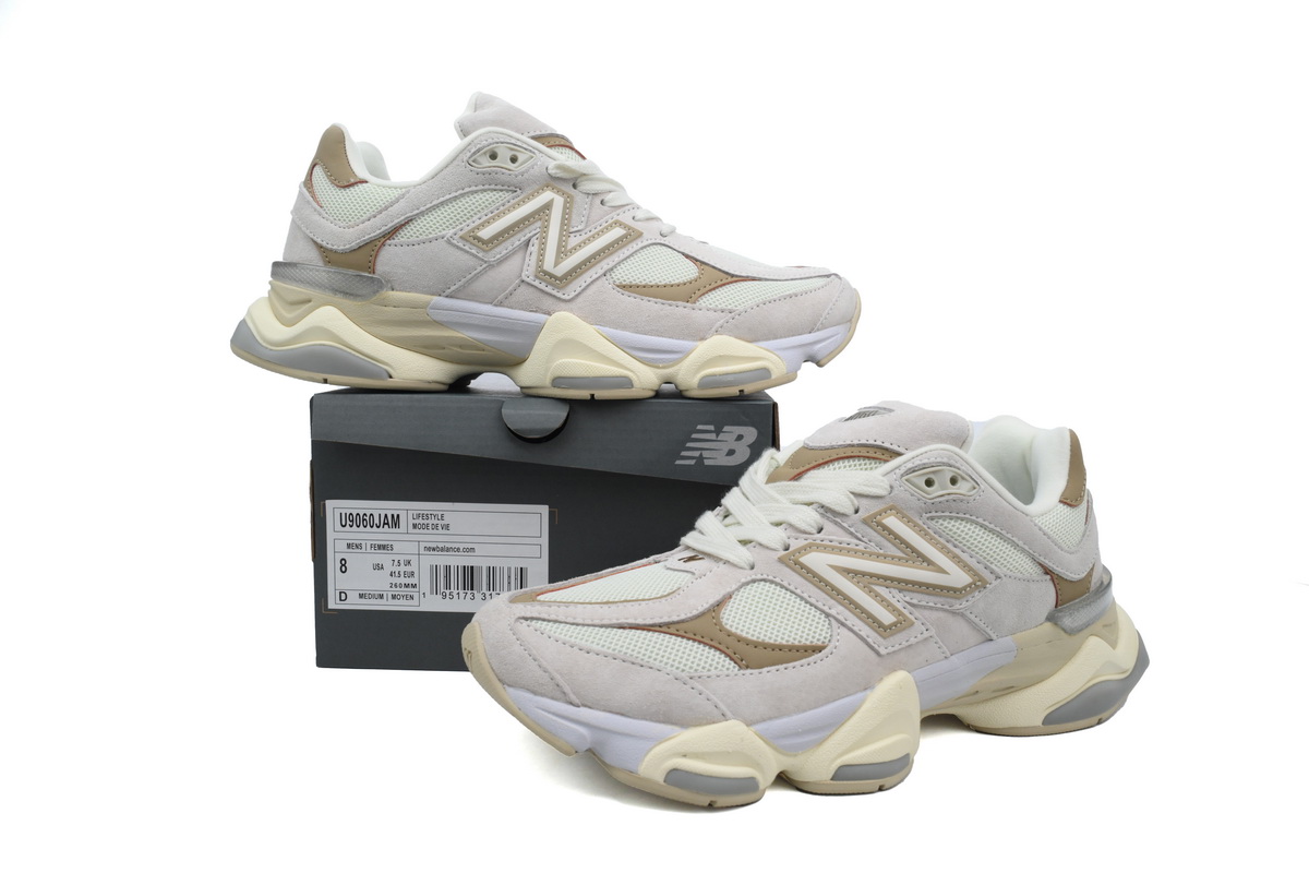New Balance 9060 Sea Salt Brown U9060JAM