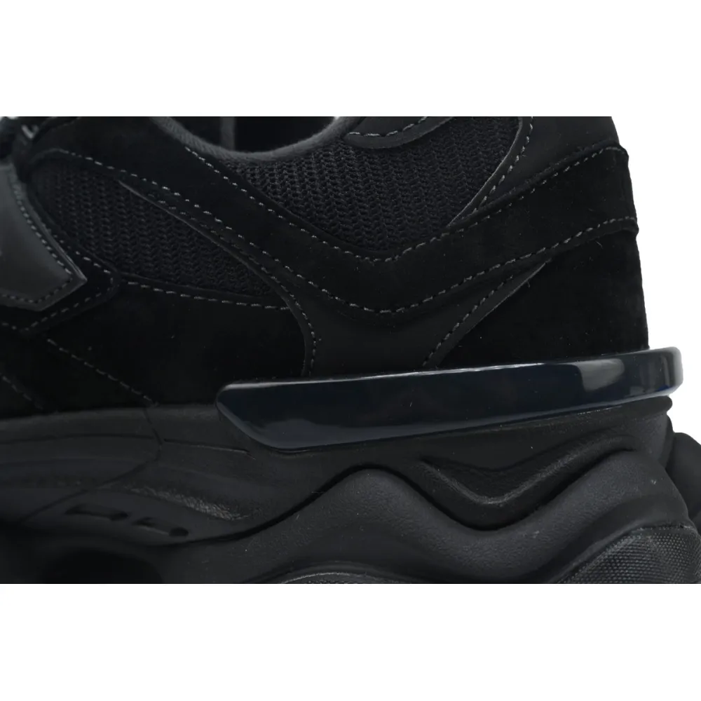 New Balance 9060 Triple Black Suede U9060BPM