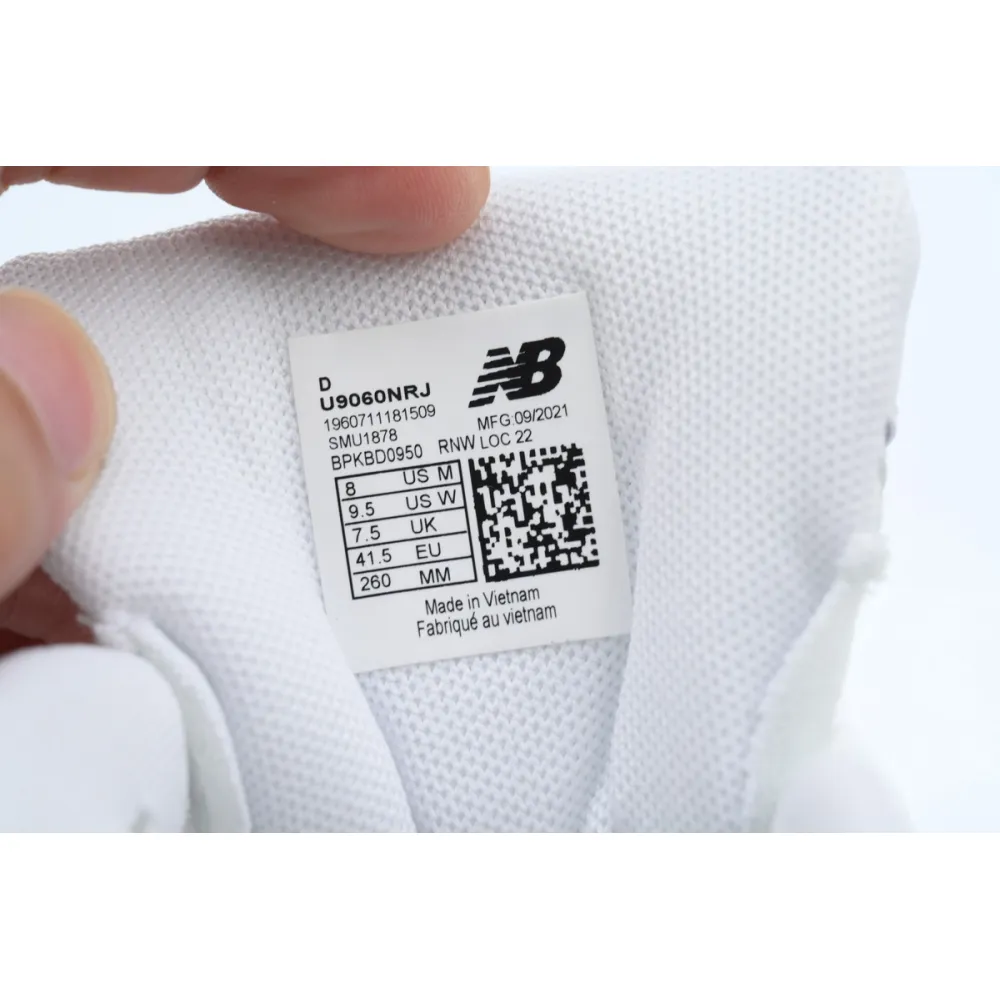 New Balance 9060 Triple White U9060NRJ 
