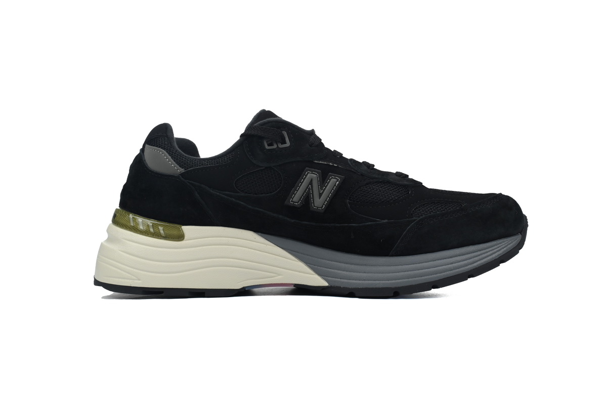New Balance 992 Black Gray White M992BL
