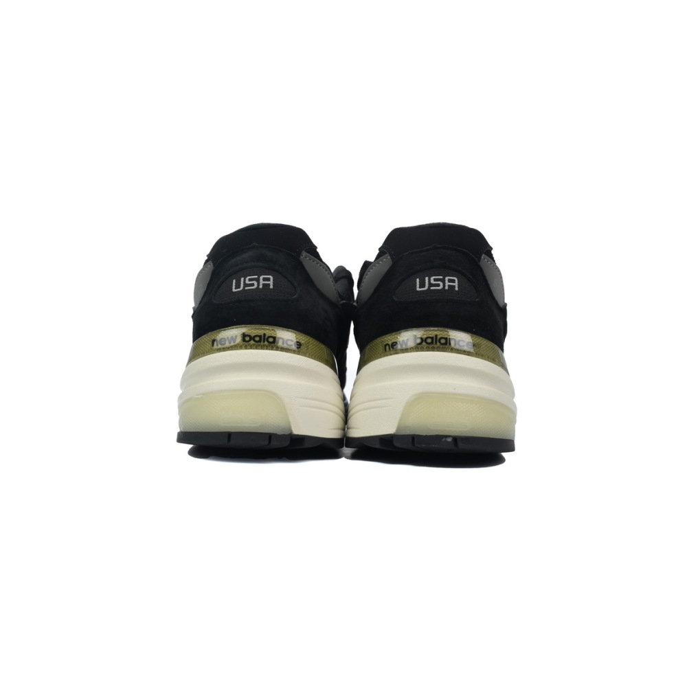 New Balance 992 Black Gray White M992BL