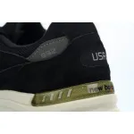 New Balance 992 Black Gray White M992BL