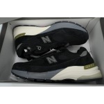 New Balance 992 Black Gray White M992BL