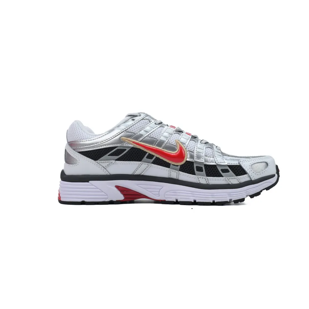 Nike P-6000 CNPT Metallic Silver Red BV1021-101