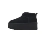  Thick-Soled Low-Top Warm Snow Boots Black 1135092