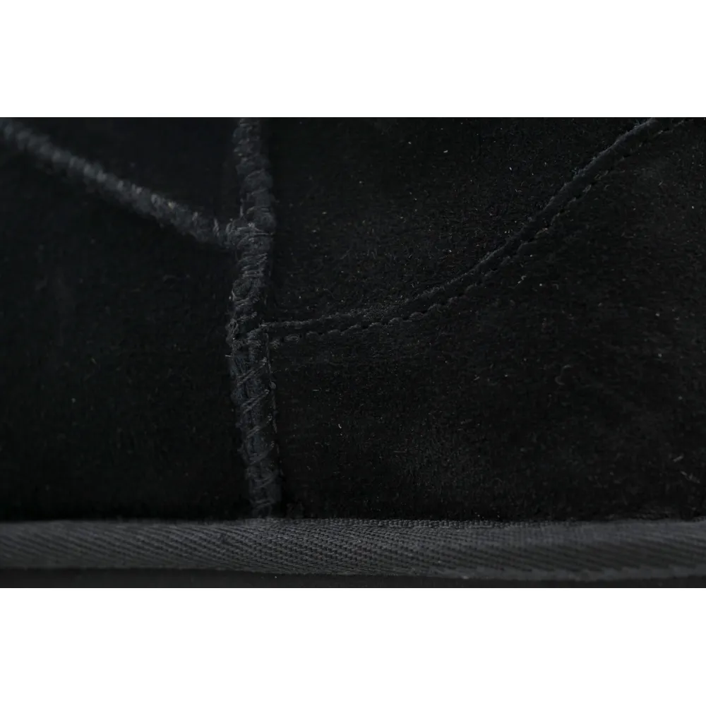  Thick-Soled Low-Top Warm Snow Boots Black 1135092