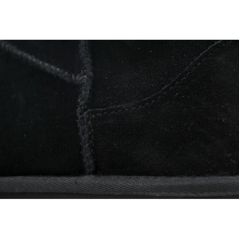  Thick-Soled Low-Top Warm Snow Boots Black 1135092