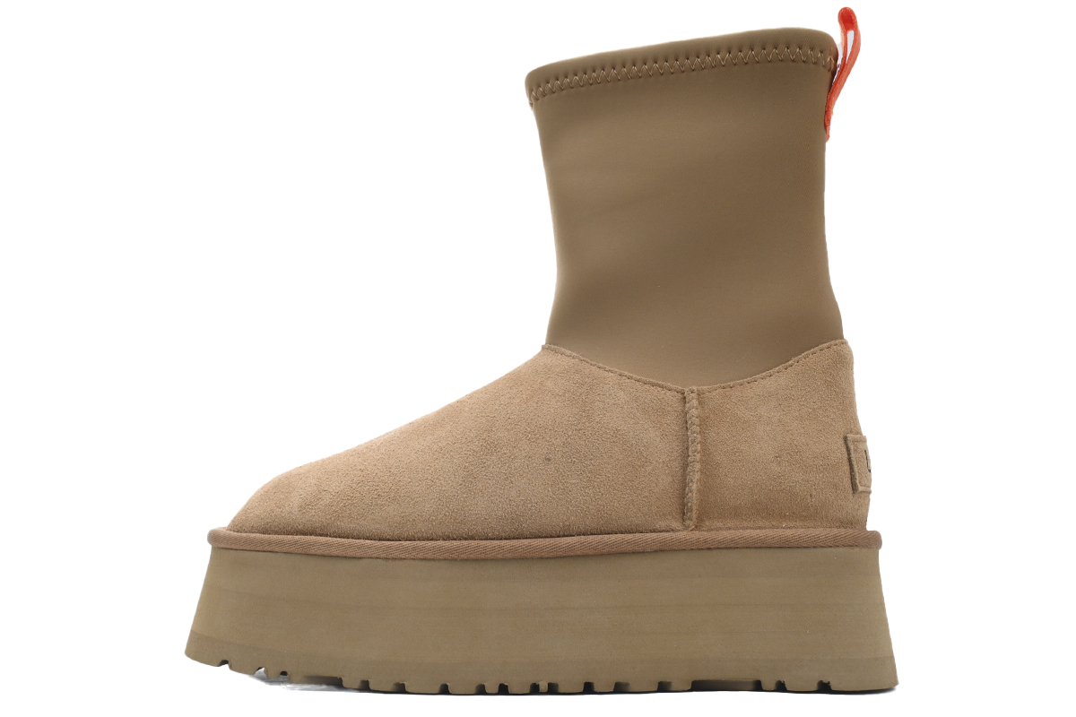 Fashionable Zipper Pencil Boots Brown 1144031
