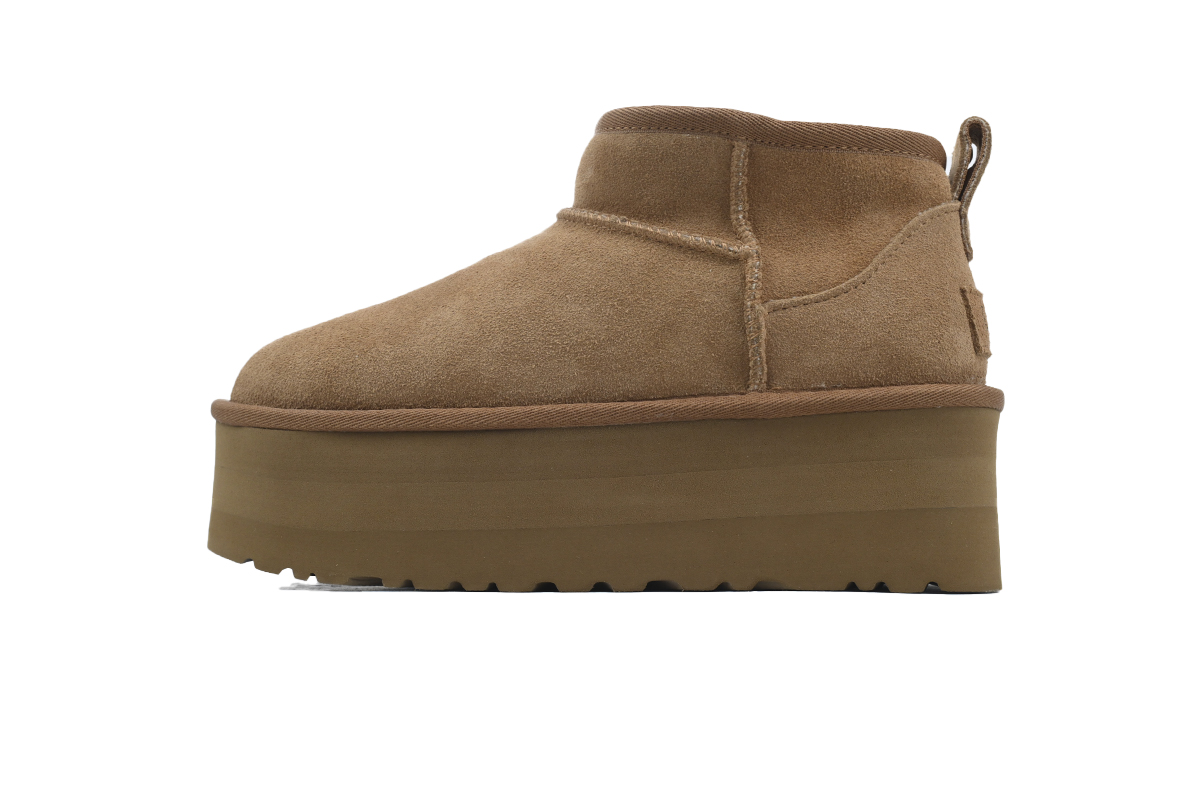 Thick-Soled Low-Top Warm Snow Boots Brown 1135092