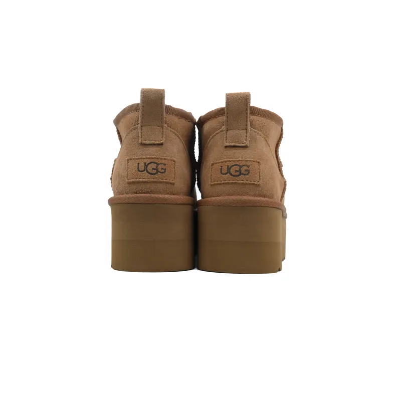 Thick-Soled Low-Top Warm Snow Boots Brown 1135092