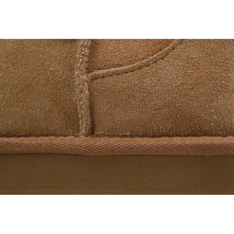 Thick-Soled Low-Top Warm Snow Boots Brown 1135092