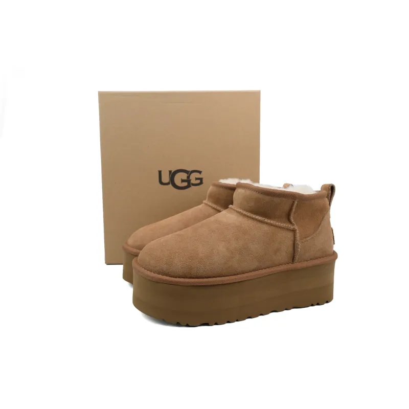 Thick-Soled Low-Top Warm Snow Boots Brown 1135092