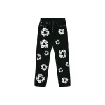 Denim Tears x Levi's 501 Cotton Rhinestone Wreath Jeans - Black