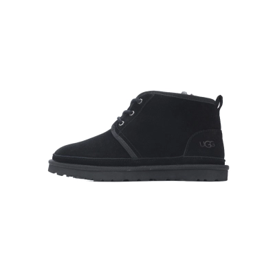 Fashionable Warm Ankle Snow Boots Neumel Black 3236 01