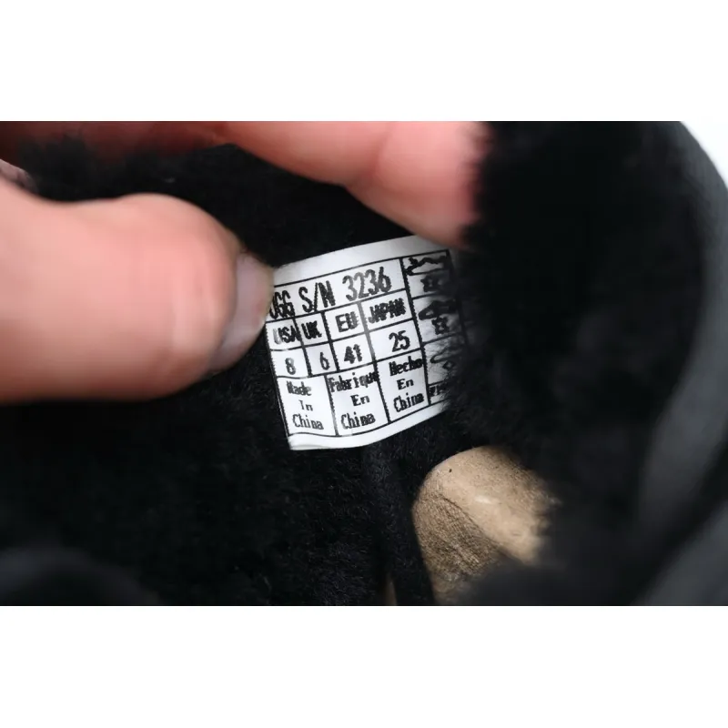 Fashionable Warm Ankle Snow Boots Neumel Black 3236