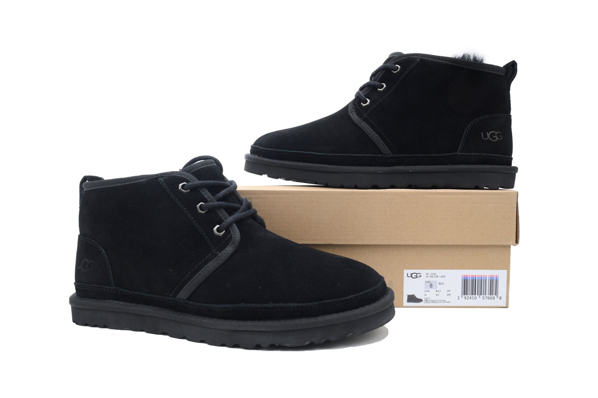 Fashionable Warm Ankle Snow Boots Neumel Black 3236