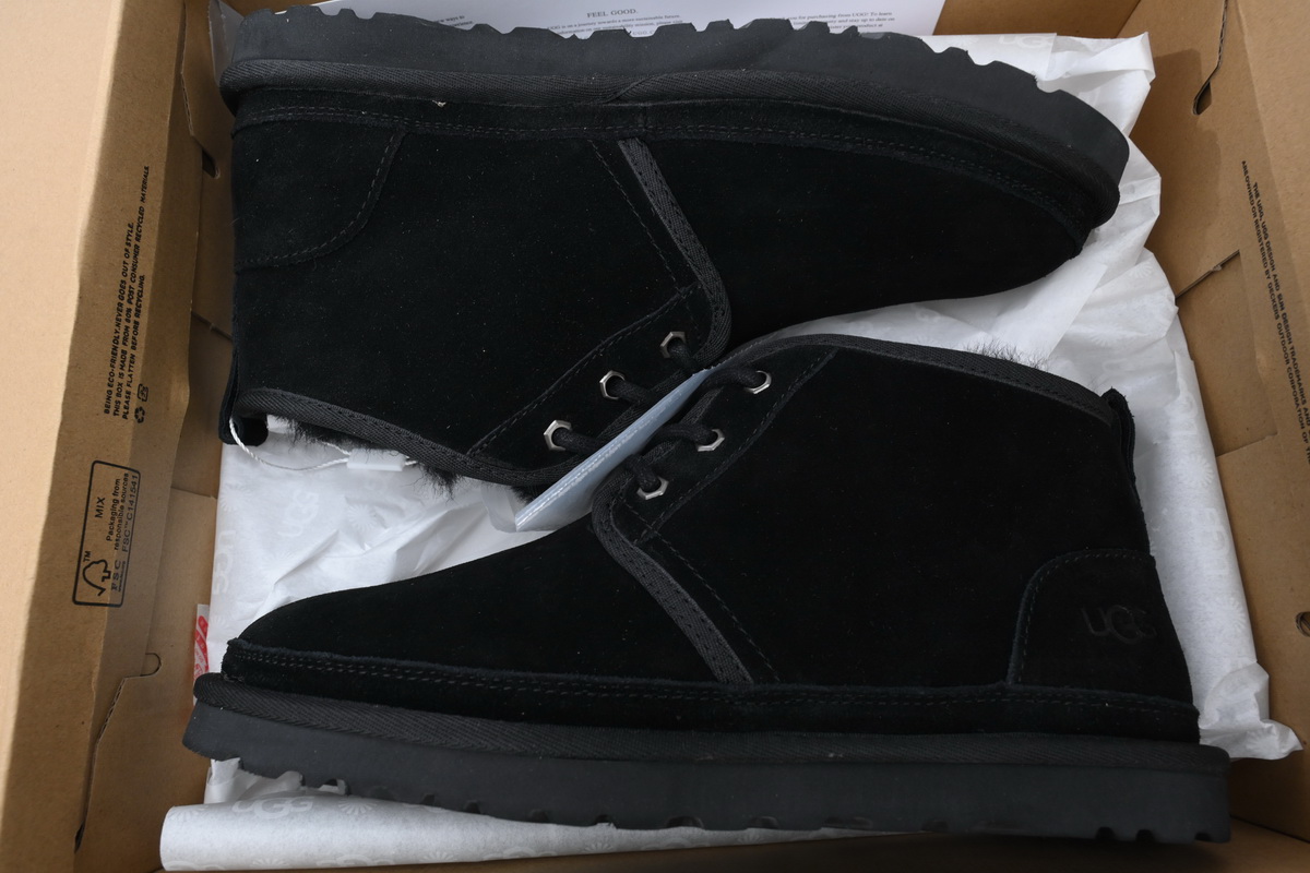 Fashionable Warm Ankle Snow Boots Neumel Black 3236