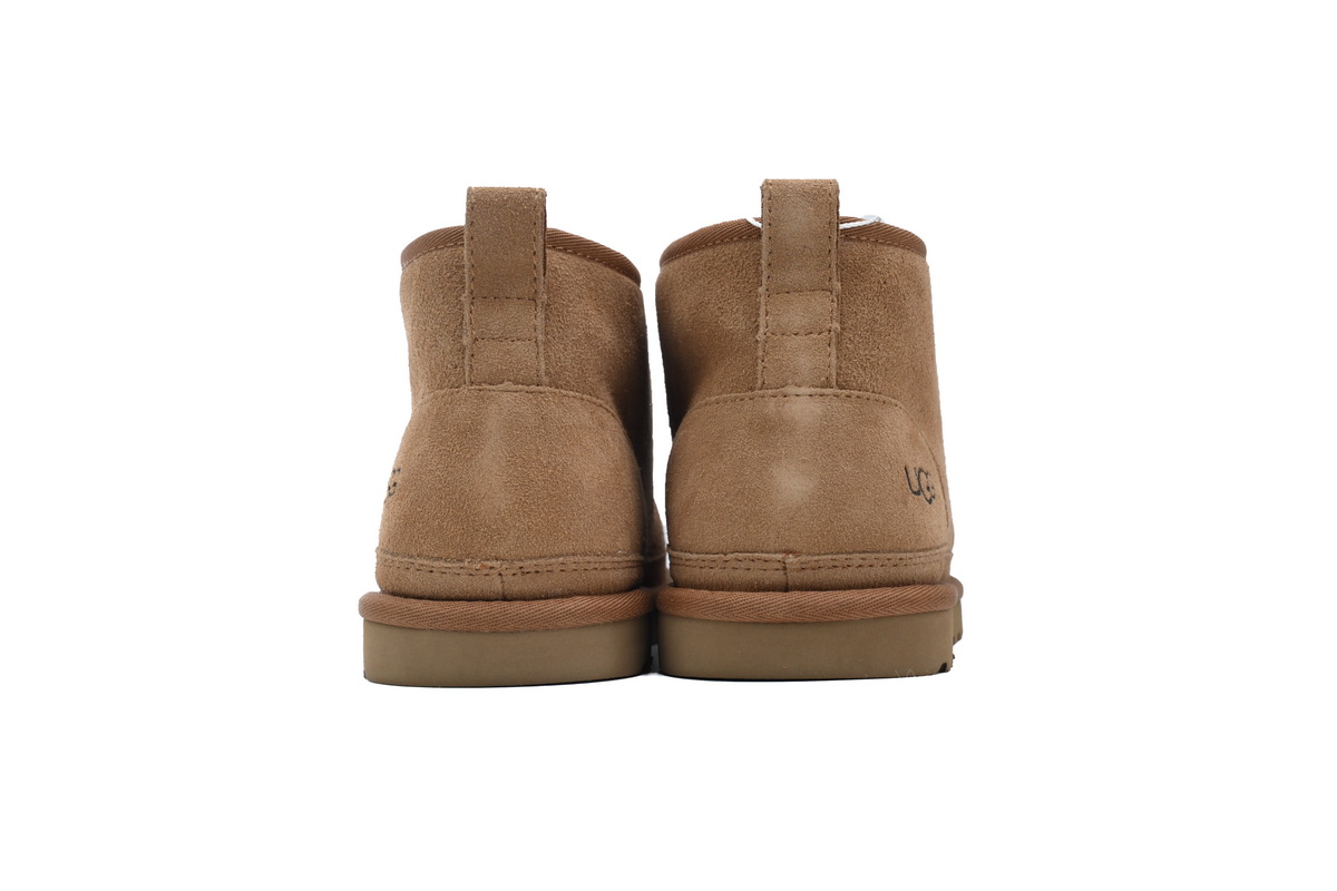 Fashionable Warm Ankle Snow Boots Neumel Brown 3236