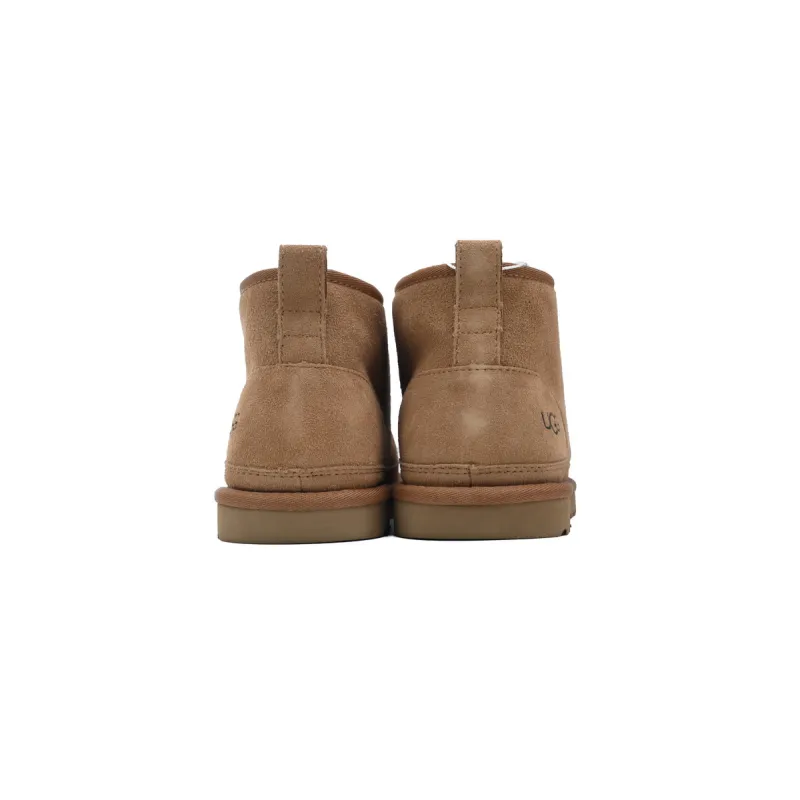 Fashionable Warm Ankle Snow Boots Neumel Brown 3236