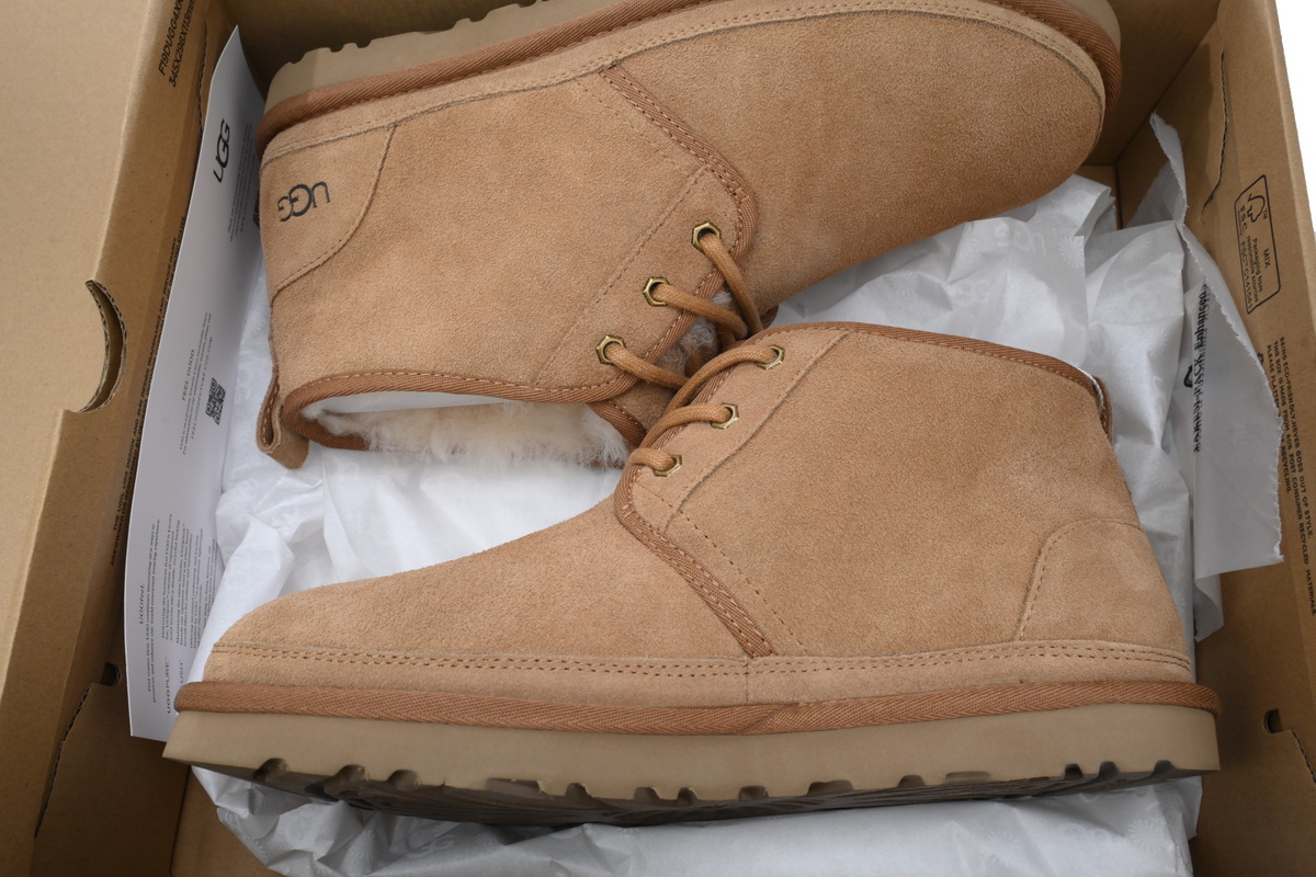 Fashionable Warm Ankle Snow Boots Neumel Brown 3236