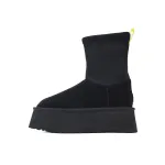 Fashionable Zipper Pencil Boots Black 1144031