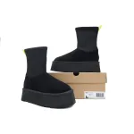 Fashionable Zipper Pencil Boots Black 1144031