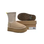 Fashionable Zipper Pencil Boots Khaki 1144031