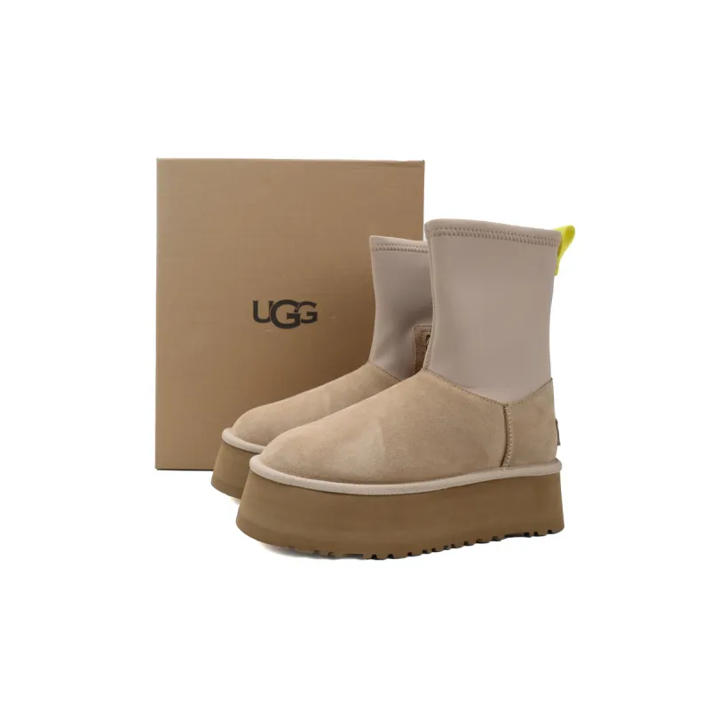 Fashionable Zipper Pencil Boots Khaki 1144031