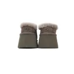 Fisherman's Wedge-Heeled Closed-Toe Slippers Brown 1162510