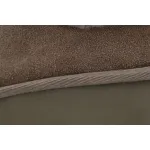 Fisherman's Wedge-Heeled Closed-Toe Slippers Brown 1162510