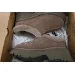 Fisherman's Wedge-Heeled Closed-Toe Slippers Brown 1162510