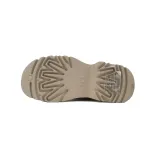 Fisherman's Wedge-Heeled Closed-Toe Slippers Khaki 1162510
