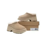 Fisherman's Wedge-Heeled Closed-Toe Slippers Khaki 1162510