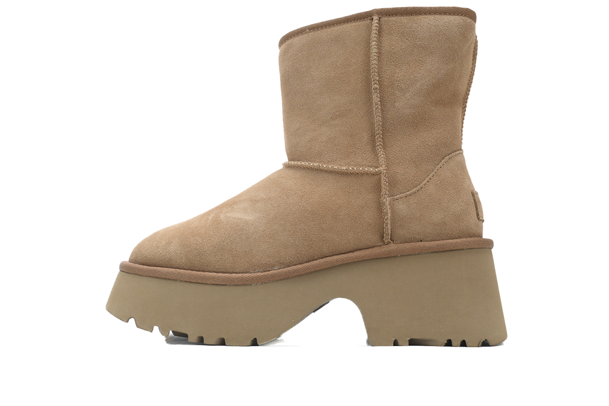 Fisherman''s Wedge hHigh-Top Round Toe Ankle Boots 1158310