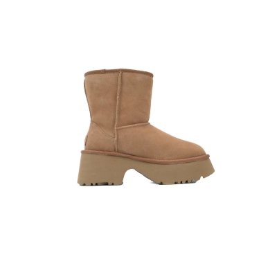 Fisherman's Wedge hHigh-Top Round Toe Ankle Boots 1158310 02