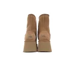 Fisherman's Wedge hHigh-Top Round Toe Ankle Boots 1158310