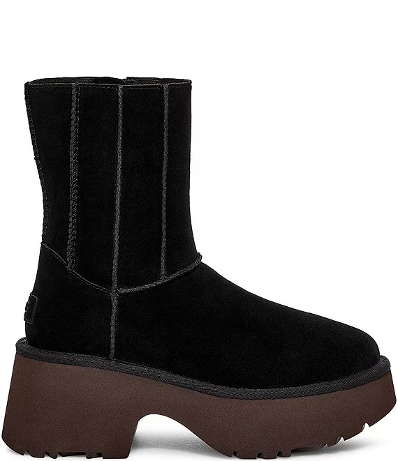 Fisherman Zipper Round Toe High-Top Black 1158313