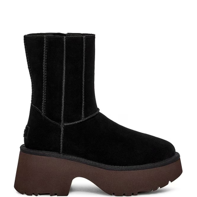 Fisherman Zipper Round Toe High-Top Black 1158313 02