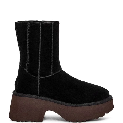 Fisherman Zipper Round Toe High-Top Black 1158313 02