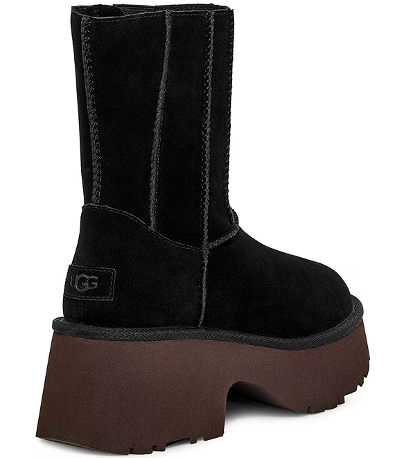 Fisherman Zipper Round Toe High-Top Black 1158313