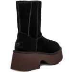 Fisherman Zipper Round Toe High-Top Black 1158313